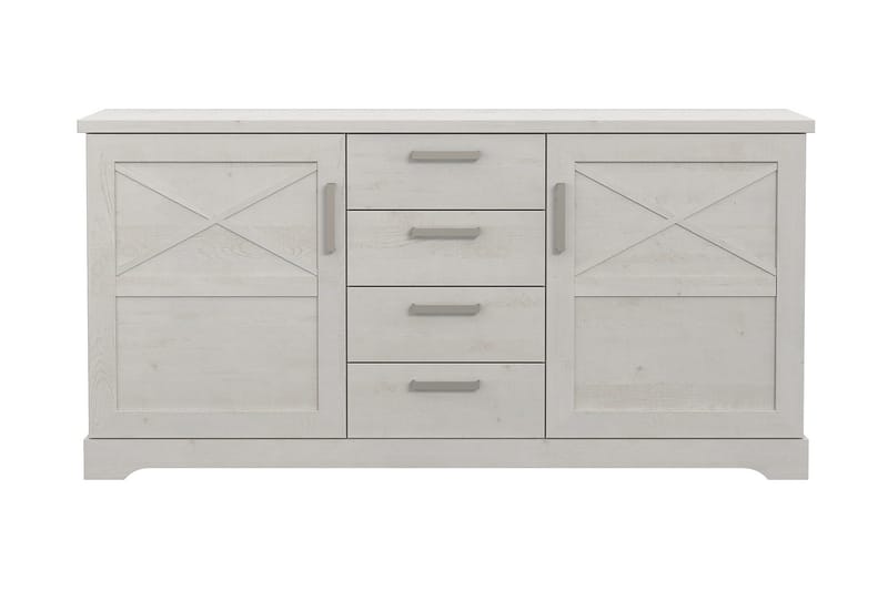 Svetis Sideboard 42x183 cm - Hvid - Opbevaring - Opbevaringsmøbler - Skænke & sideboards