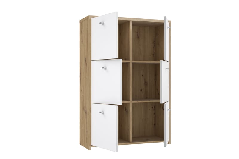 Toledor Skænk 113x77 cm - Brun / hvid - Opbevaring - Opbevaringsmøbler - Skænke & sideboards