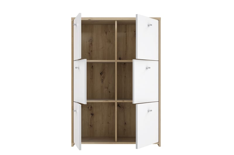 Toledor Skænk 113x77 cm - Brun / hvid - Opbevaring - Opbevaringsmøbler - Skænke & sideboards