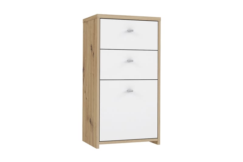 Toledor Skænk 74x40 cm - Brun / hvid - Opbevaring - Opbevaringsmøbler - Skænke & sideboards