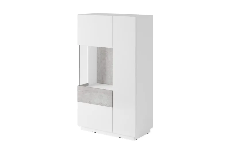 Tomeka sideboard, Hvid / træ