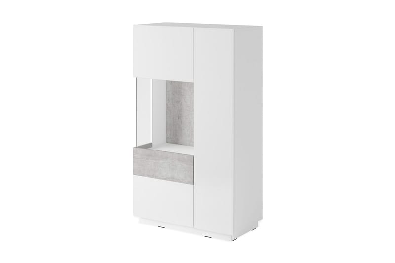 Tomeka sideboard, Hvid / træ