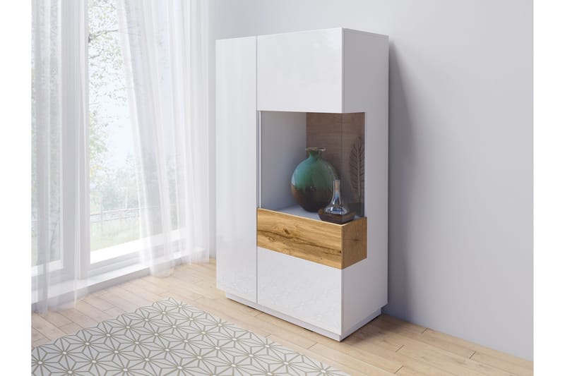 Tomeka sideboard - Hvid / træ - Opbevaring - Opbevaringsmøbler - Skænke & sideboards