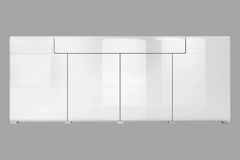 Toreno Sideboard 39x208 cm - Hvid - Opbevaring - Opbevaringsmøbler - Skænke & sideboards