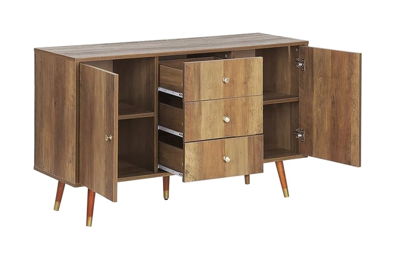 Ulika Skænk 114x40 cm - Lysebrun - Skænke & sideboards