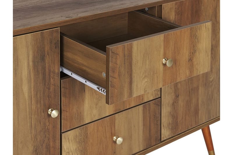 Ulika Skænk 114x40 cm - Lysebrun - Opbevaring - Opbevaringsmøbler - Skænke & sideboards