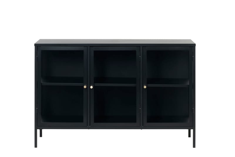 Umbri Sideboard 3 dele 132 cm - Sort - Skænke & sideboards