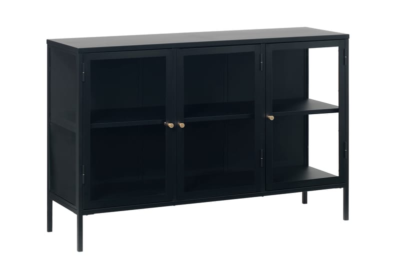 Umbri Sideboard 3 dele 132 cm - Sort - Skænke & sideboards