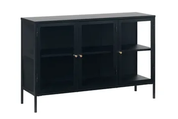 Umbri Sideboard 3 dele 132 cm - Sort - Opbevaring - Opbevaringsmøbler - Skænke & sideboards