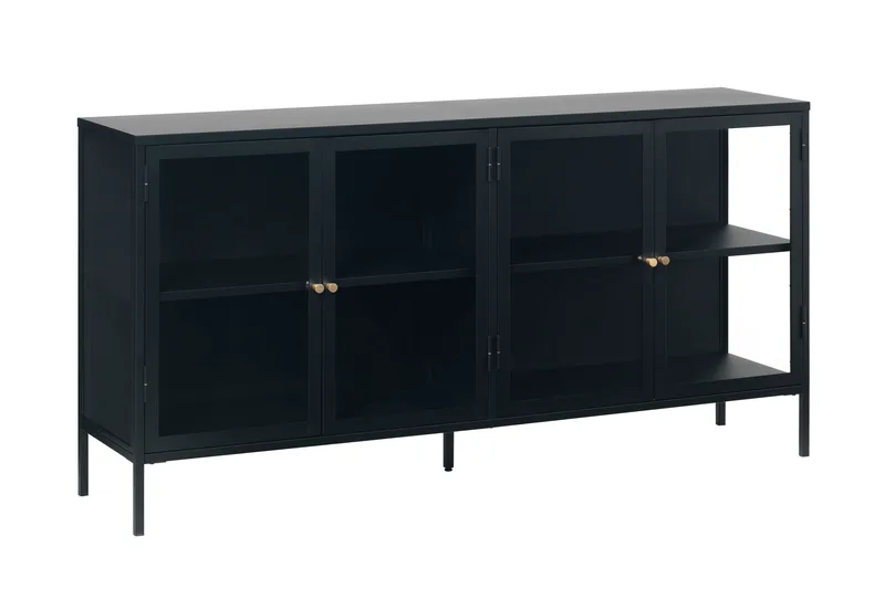 Umbri Sideboard 4 dele 170 cm, Sort