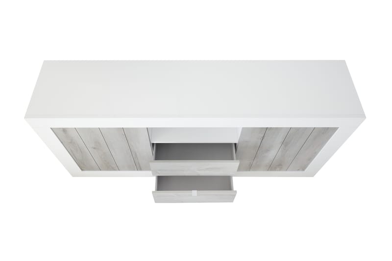 Urbino Skænk 184 cm - Grå/Hvid - Opbevaring - Opbevaringsmøbler - Skænke & sideboards