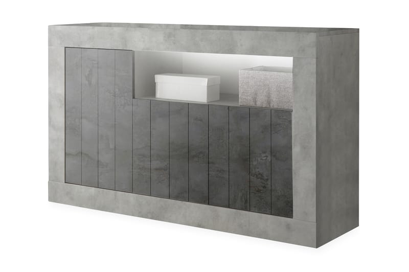 Urbino Skænk Medio 138 cm - Gråmeleret - Skænke & sideboards