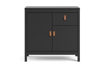 Vallvidera Sideboard 38x82 cm - Sort/Natur - Opbevaring - Opbevaringsmøbler - Skænke & sideboards