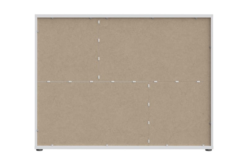 Waunifor Sideboard 41x125 cm - Hvid/Brun - Skænke & sideboards
