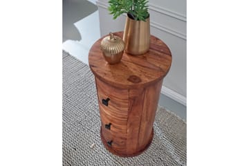 Willowdale skænk 35 cm 3 skuffer runde - Brun - Opbevaring - Opbevaringsmøbler - Skænke & sideboards