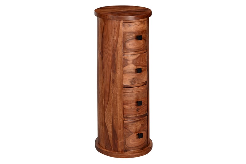 Willowdale skænk 35 cm 4 skuffer runde - Brun - Skænke & sideboards - Konsolbord & sidebord