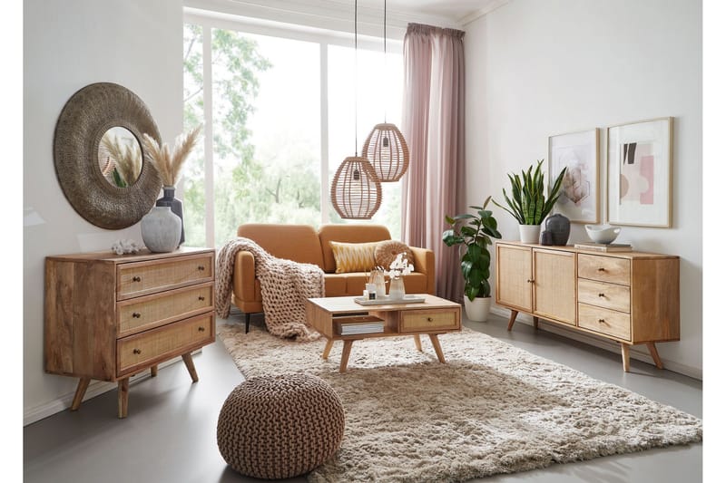 Willowdale skænk 40x140 cm - Brun - Opbevaring - Opbevaringsmøbler - Skænke & sideboards