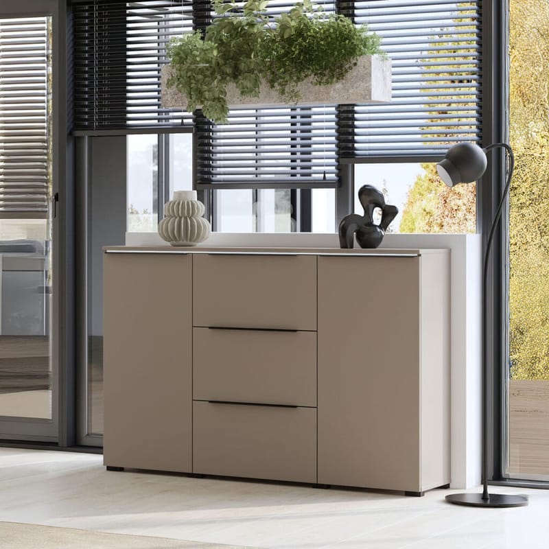 Skænk Tana 2 Døre med 3 Skuffer - Congo - Opbevaring - Opbevaringsmøbler - Skænke & sideboards