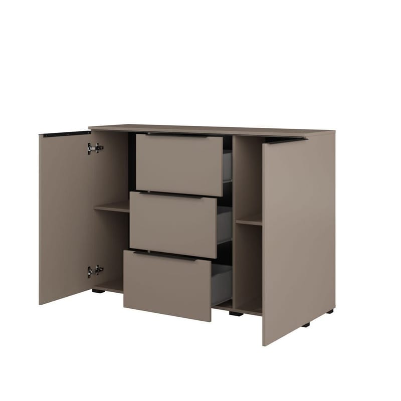 Skænk Tana 2 Døre med 3 Skuffer - Congo - Opbevaring - Opbevaringsmøbler - Skænke & sideboards