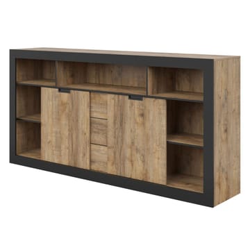 Skænk Tudor 2 Døre med 3 Skuffer - 109 cm - Opbevaring - Opbevaringsmøbler - Skænke & sideboards