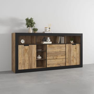 Skænk Tudor 2 Døre med 3 Skuffer - 109 cm - Opbevaring - Opbevaringsmøbler - Skænke & sideboards