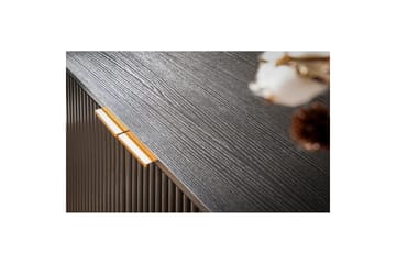 Skænk Wohnling Folieret spånplade egetræslook 120 cm 2 døre 3 skuffer moderne - Møbler - Borde - Aflastningsbord - Bakkebord & små borde