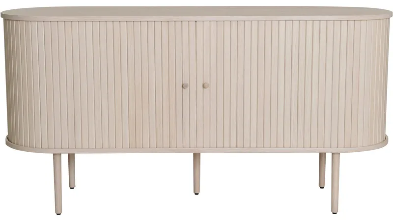 Skænk Yngvar 150 cm, Hvidpigmenteret eg