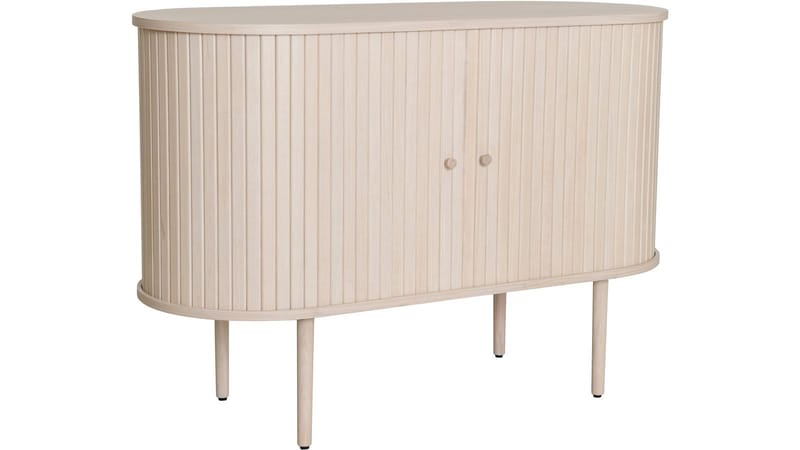 Skænk Yngvar Hvidpigmenteret Eg 110 cm - Hvidpigmenteret eg - Opbevaring - Opbevaringsmøbler - Skænke & sideboards