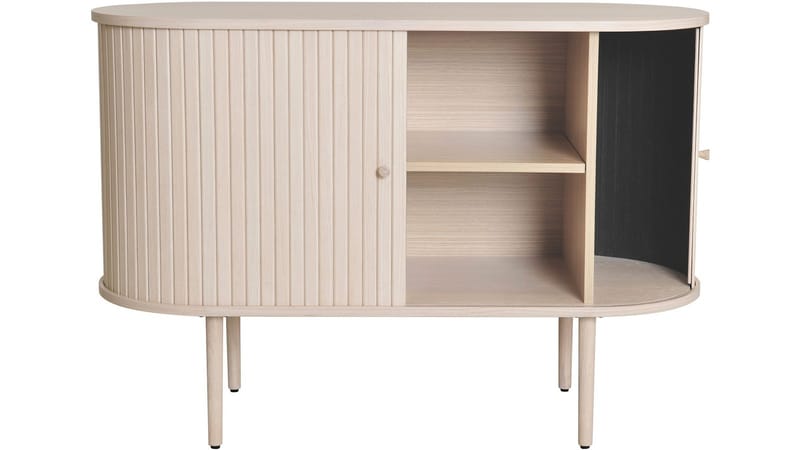 Skænk Yngvar Hvidpigmenteret Eg 110 cm - Hvidpigmenteret eg - Opbevaring - Opbevaringsmøbler - Skænke & sideboards
