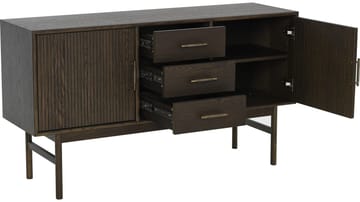 Skænk Porsvik - Brunlakeret egetræsfiner - Opbevaring - Opbevaringsmøbler - Skænke & sideboards