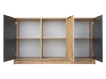 skab Bali lux brun, hvid - brun, hvid - Opbevaring - Opbevaringsmøbler - Skænke & sideboards