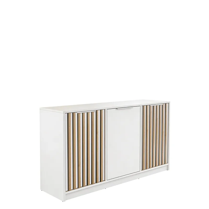 skab Bali lux brun, hvid, brun, hvid