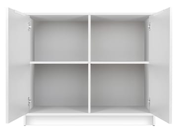 skab Bali lux brun, hvid - brun, hvid - Opbevaring - Opbevaringsmøbler - Skænke & sideboards
