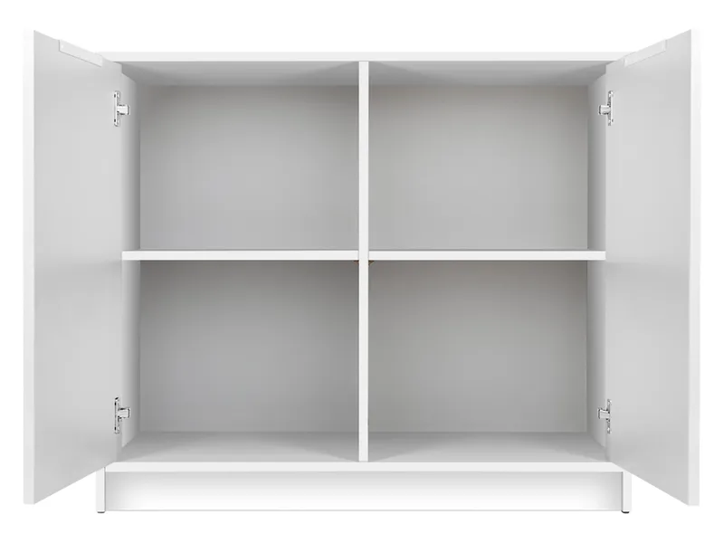 skab Bali lux brun, hvid - brun, hvid - Opbevaring - Opbevaringsmøbler - Skænke & sideboards
