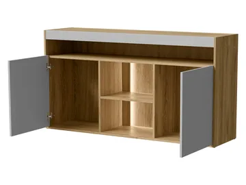 skab FIORE - Brun og grå - Opbevaring - Opbevaringsmøbler - Skænke & sideboards