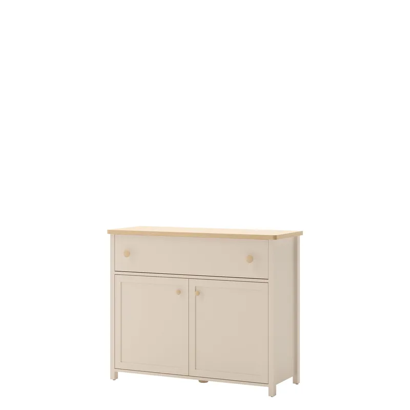 skab Historie Beige, eg, Beige, eg