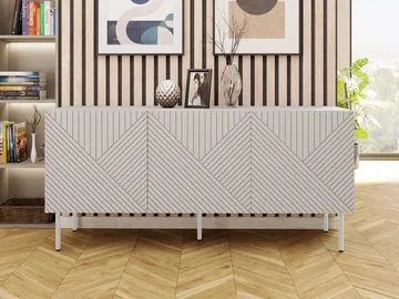 skab Kommode ART DECO 3D 150 beige - Opbevaring - Opbevaringsmøbler - Skænke & sideboards