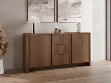 skab Kommode BARI KSZ168 brun - Opbevaring - Opbevaringsmøbler - Skænke & sideboards
