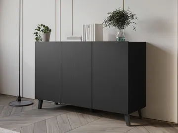 skab Kommode PHUKET 120 sort - Opbevaring - Opbevaringsmøbler - Skænke & sideboards