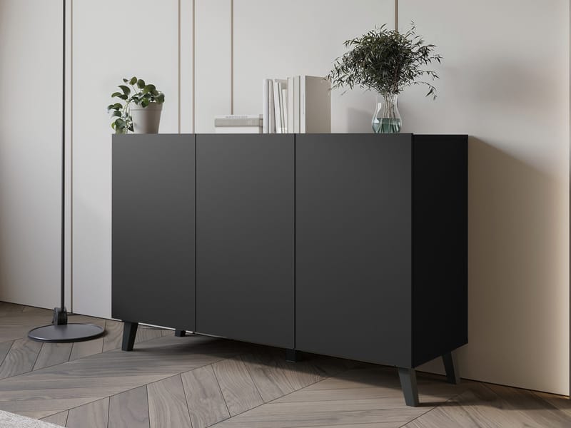 skab Kommode PHUKET 120 sort - Opbevaring - Opbevaringsmøbler - Skænke & sideboards