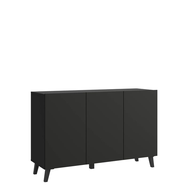skab Kommode PHUKET 120 sort, undefined