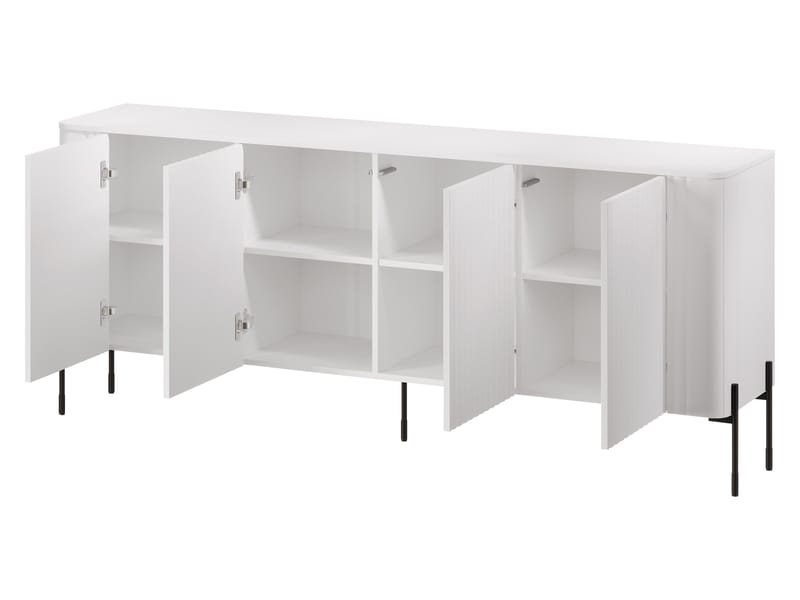 skab NO_BRAND Kommode VERA 190 brun - Opbevaring - Opbevaringsmøbler - Skænke & sideboards