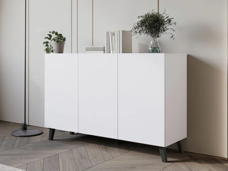 skab NO_BRAND Kommode PHUKET 120 hvid - Opbevaring - Opbevaringsmøbler - Skænke & sideboards