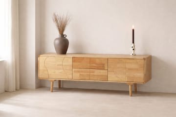 Skab VIND Skärhamn Natur 45 x 180 x 65 - natur - Opbevaring - Opbevaringsmøbler - Skænke & sideboards