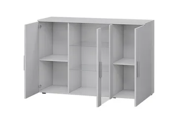 Soho Kommode 41x120 cm LED-belysning - Eg/Sort - Opbevaring - Opbevaringsmøbler - Kommode