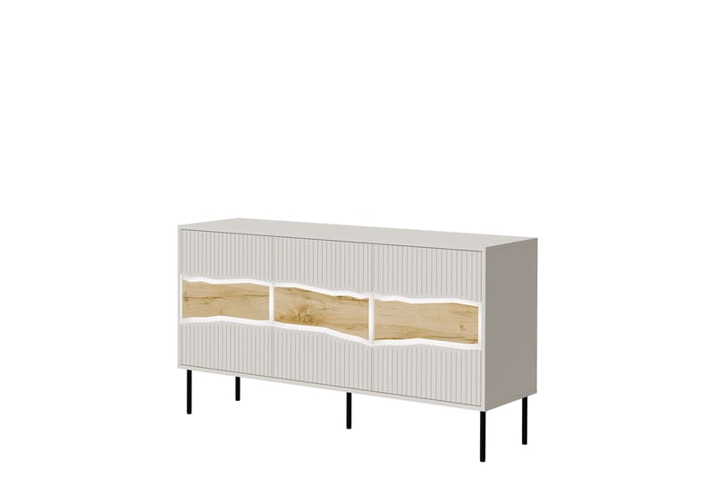 Stintino Skænk 144x40 cm - Grå - Opbevaring - Opbevaringsmøbler - Skænke & sideboards