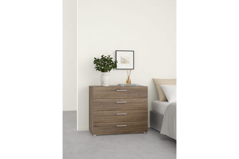 Suntia Kommode 80 cm - Gråfarvet træ - Opbevaring - Opbevaringsmøbler - Kommode