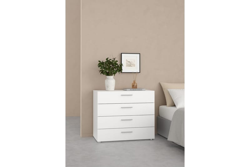 Suntia Kommode 80 cm - Hvid - Opbevaring - Opbevaringsmøbler - Kommode