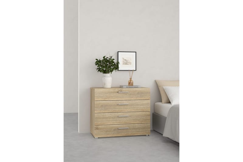 Suntia Kommode 80 cm - Natur - Opbevaring - Opbevaringsmøbler - Kommode