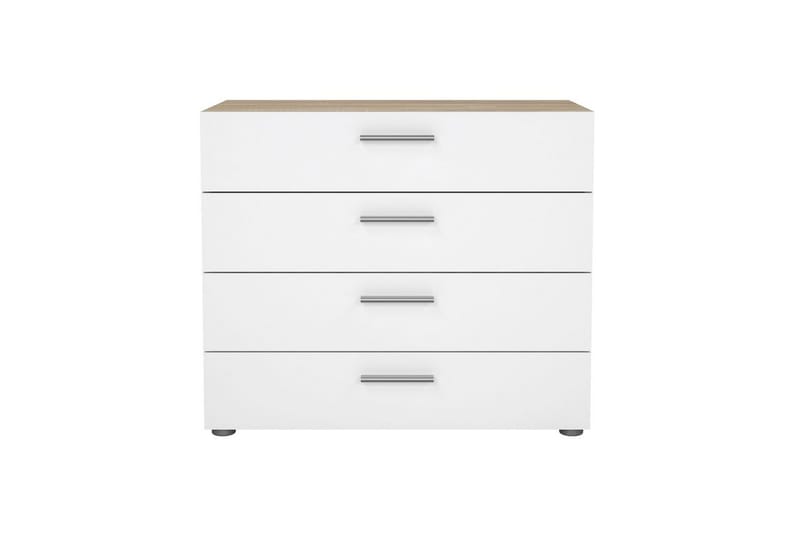 Suntia Kommode 80 cm - Natur/Hvid - Opbevaring - Opbevaringsmøbler - Kommode